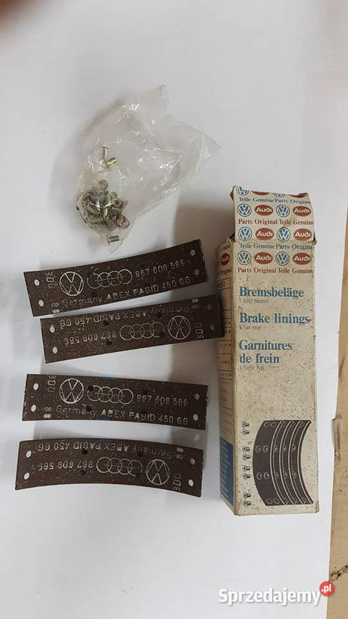okladziny hamulcowe VW AUDI 815807251 Szczecin
