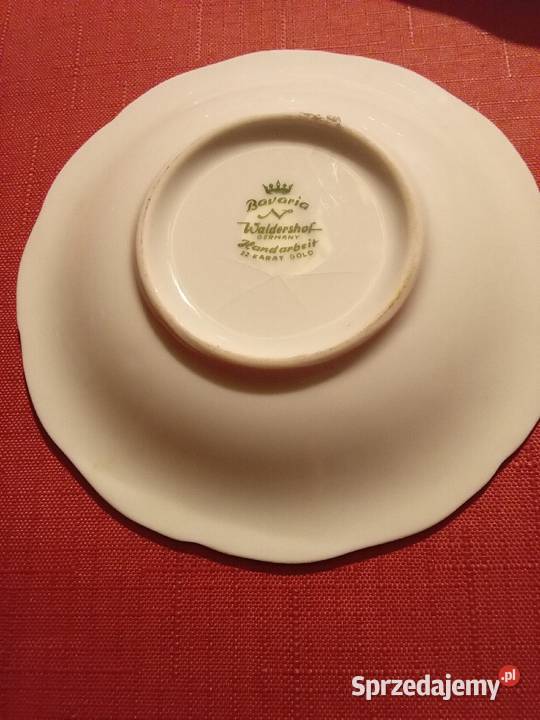 Piękne że złotem 6 sztuk trio z scenkami sprzedam