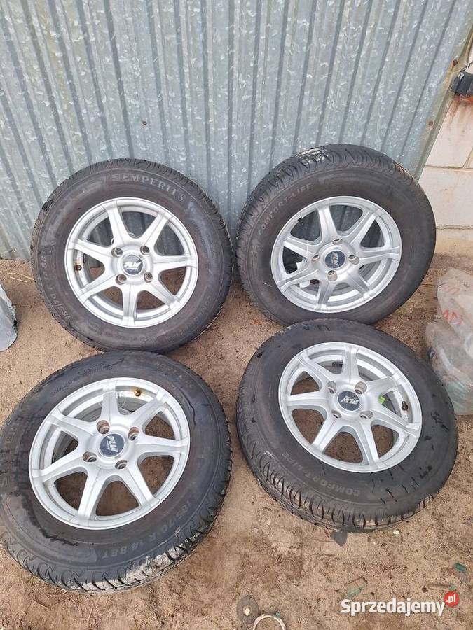 Koła alufelgi 4x1143 r14 18570 4 sztuki