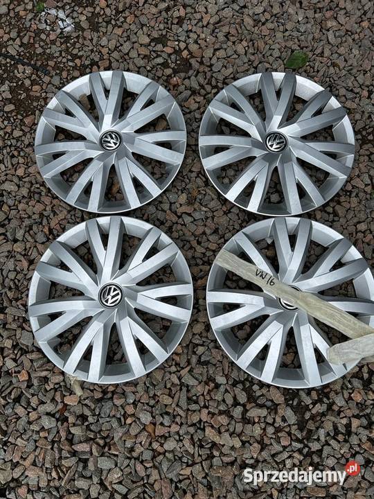 kołpaki VW Oryginalne 16 kpl Opony i felgi małopolskie