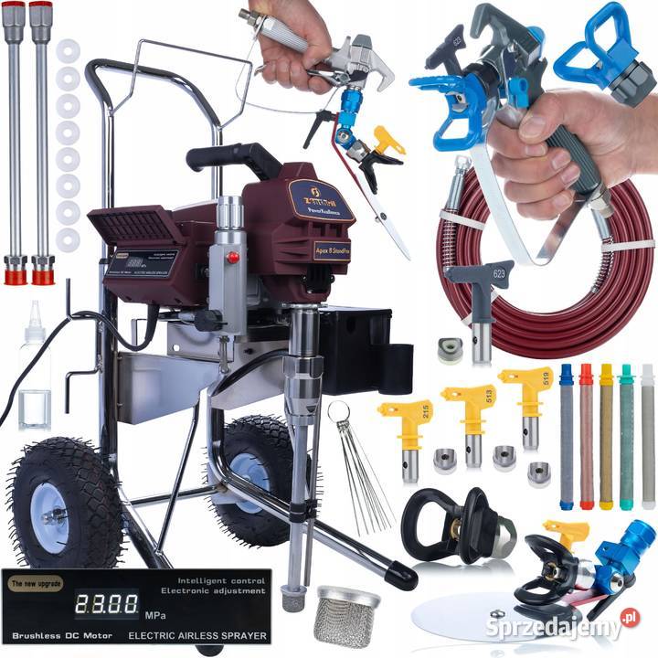 Agregat Malarski Zenthril Apex B StandPro 2500W Ludźmierz