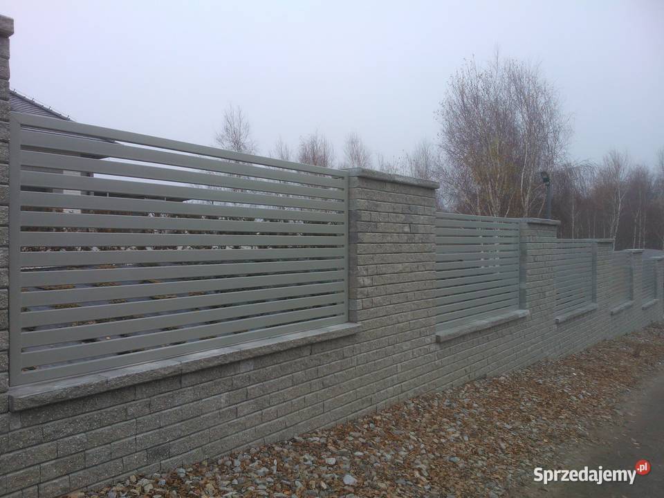 Brama przesuwna 500x150 MASTER 83 ogrodzenia Konin