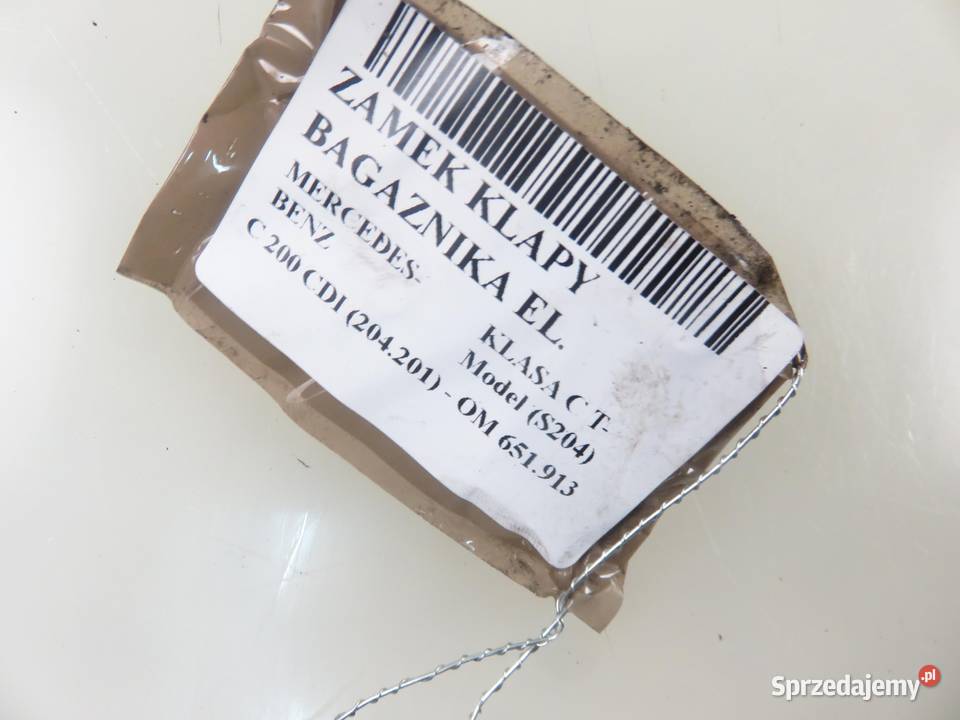 ZAMEK KLAPY MERCEDES S204 KOMBI 2047400335