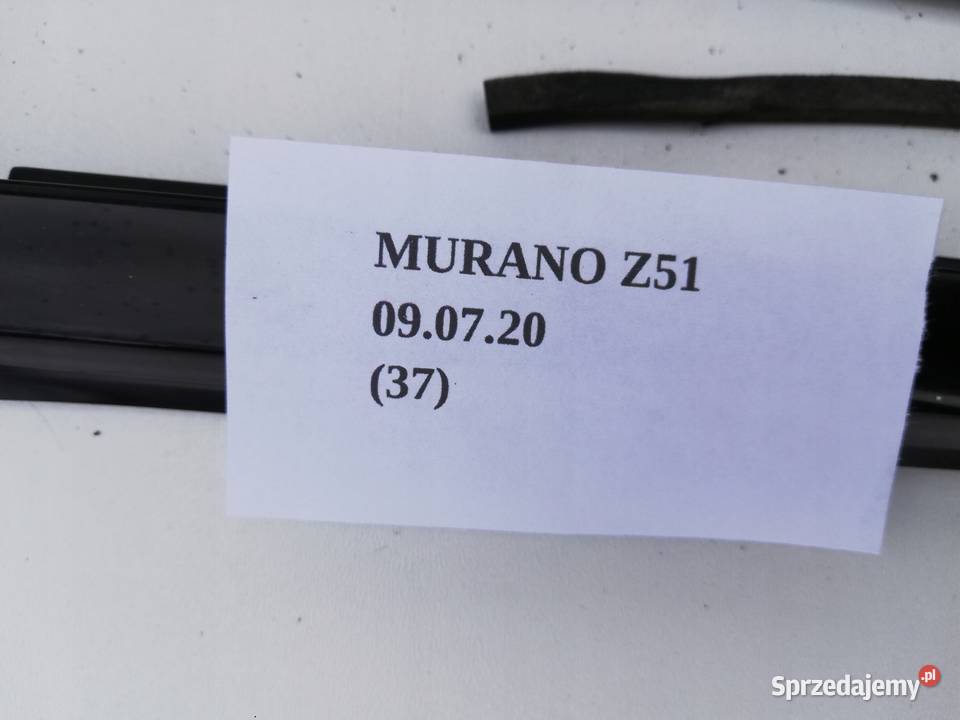 NISSAN MURANO Z51 35 USZCZELKA SZYBY BOCZNEJ Karoseria wielkopolskie Nowy Tomyśl