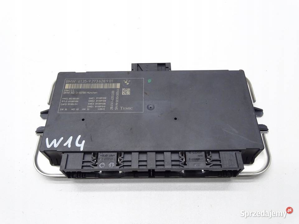 MODUŁ STEROWNIK ŚWIATEŁ BMW F10 F11 9273628