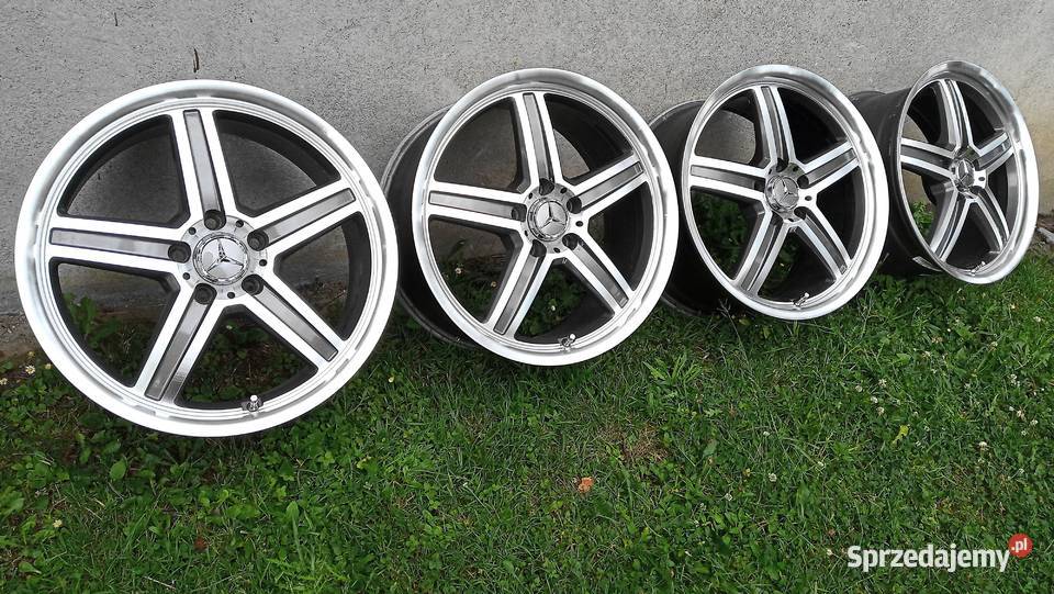 Felgi Alufelgi 18 Mandrus AGM Mannheim AMG Średnica 18" Opony i felgi małopolskie Zator