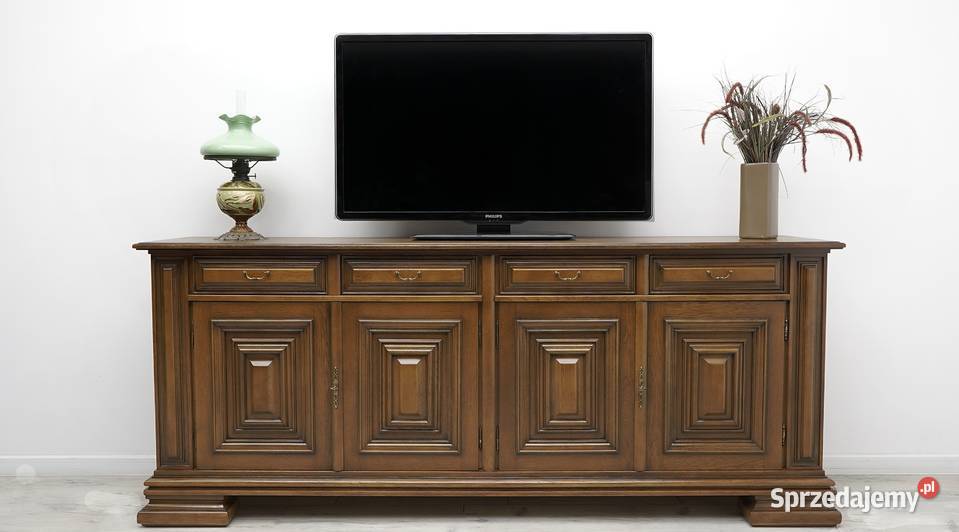 Stylowa dębowa komoda renowacji Jerka