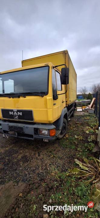 MAN L200 z windą 7490kg Pozostałe Grębocice