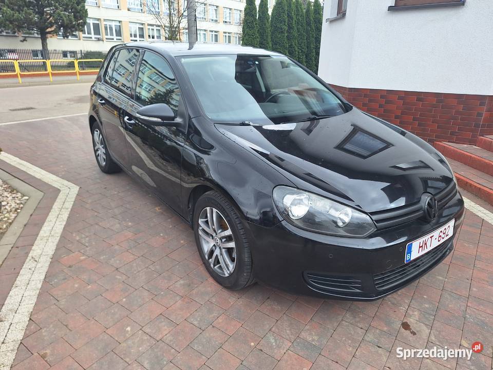Volkswagen Golf VI 2010r 14 benzyna sprowadzony Golf podlaskie Ciechanowiec