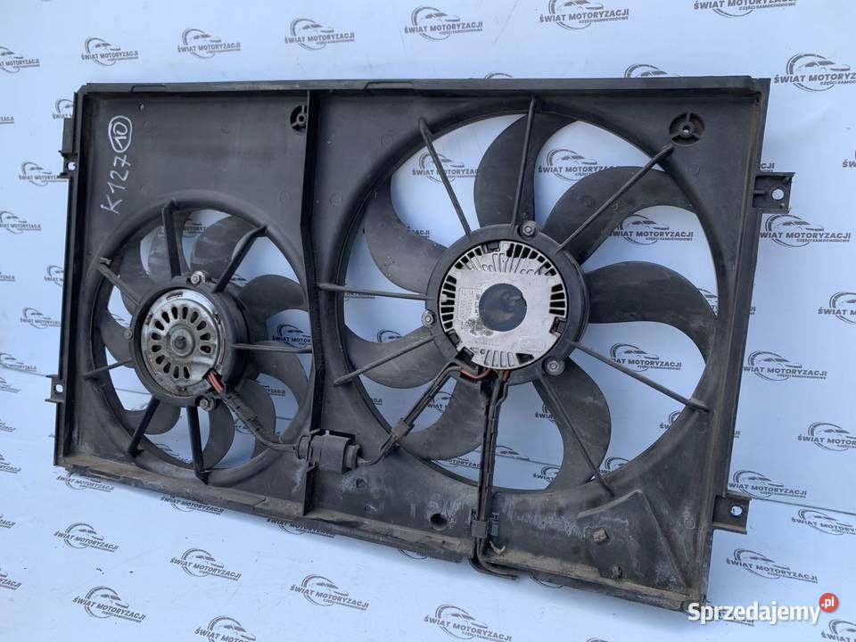 VW GOLF VI 09r wentylator chłodnicy 1K0121207BE Układ chłodzenia Kielce