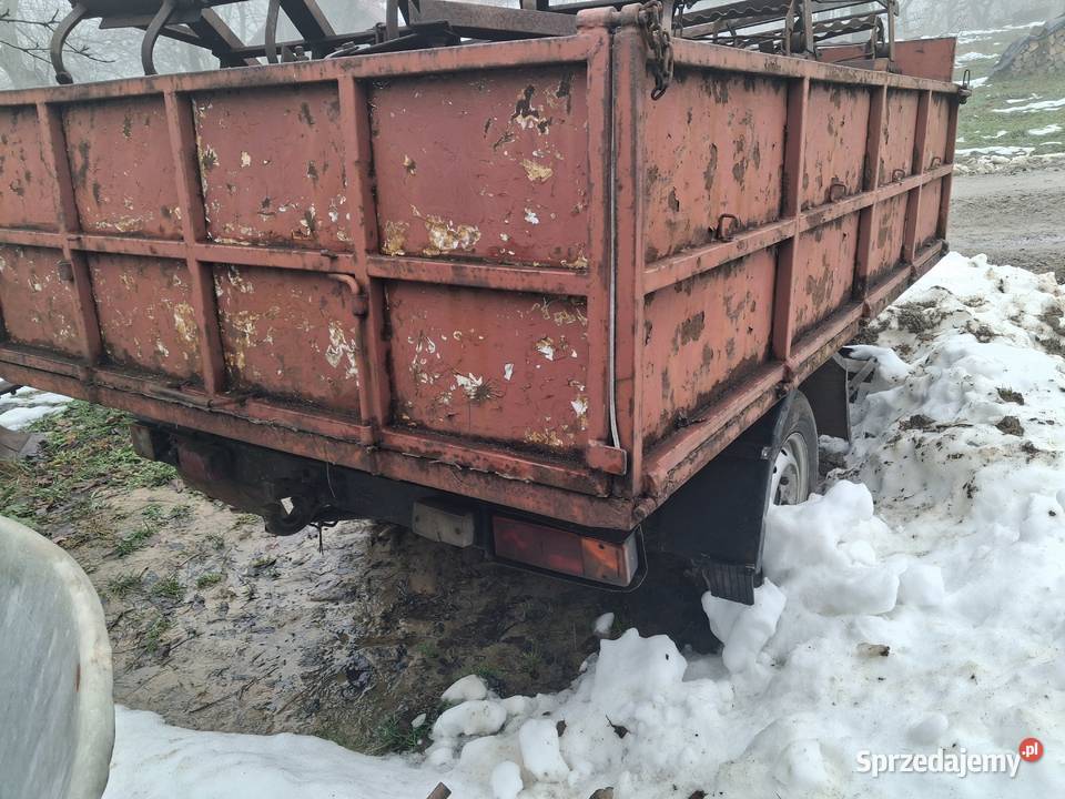 Przyczepa wywrotka 1osiowa Jasło