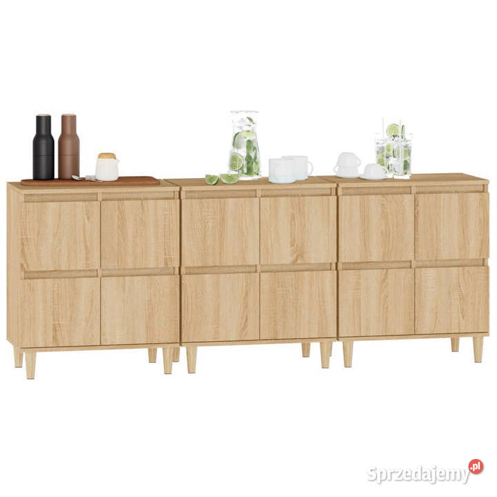 Komody 3 dąb sonoma 60x35x70 materiał mazowieckie Warszawa sprzedam