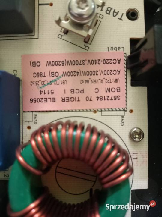 Zasilacz płyty indukcyjnej Y12M02D18 Głogoczów