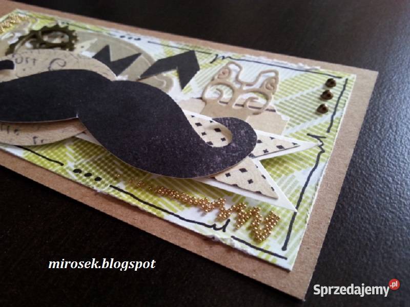 Zakładka do książki mężczyzny chłopaka ręcznie Łódź