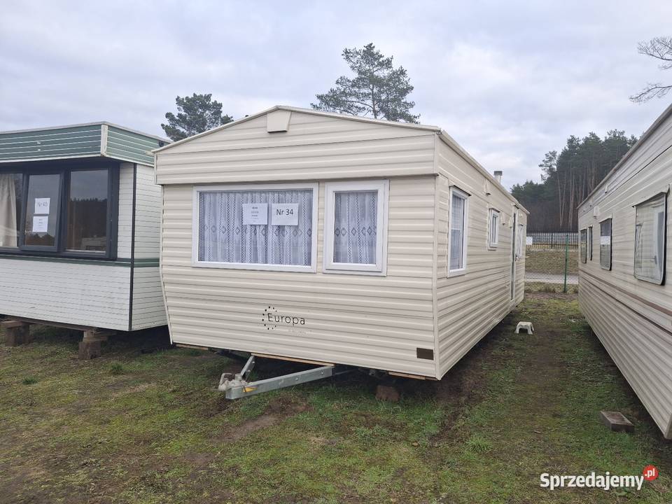 DOMEK HOLENDERSKI PRZYCZEPA TRANSPORT RATY Poznań