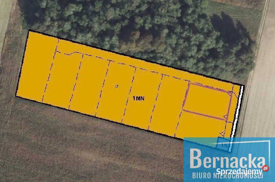 Działka budowlana 25m Domanice