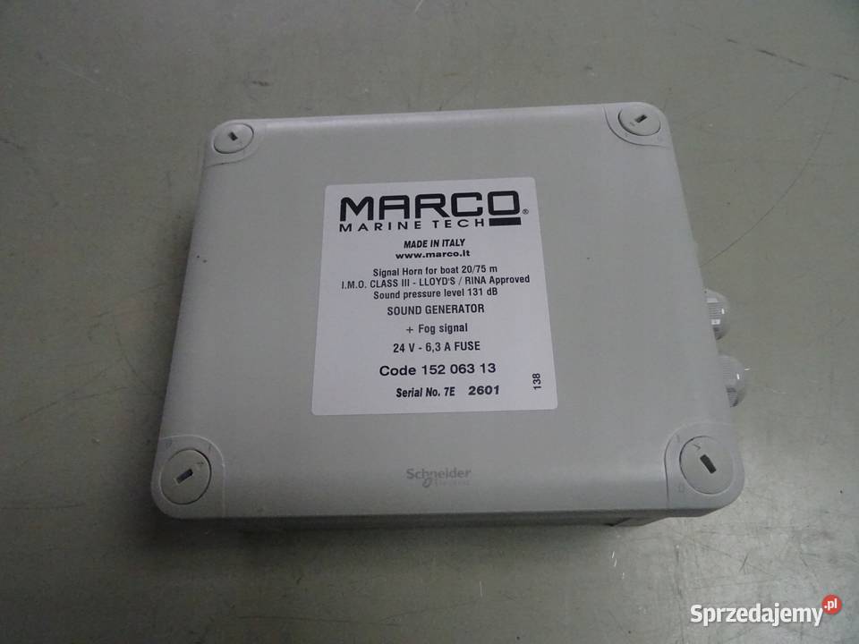 MEGAFON DO ŁODZI MARKO EW3 2075 m 15206313 Akcesoria Motoryzacja Wąchock sprzedam