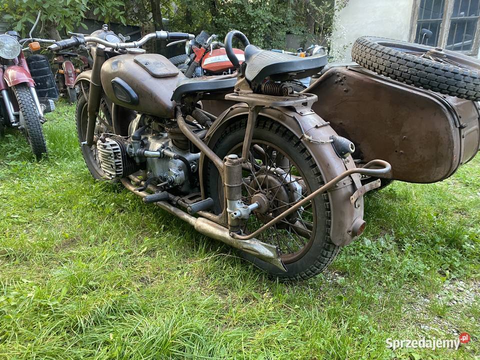 M72 w oryginale zarejestrowany w Polsce tagi M61 Ural Siedlce