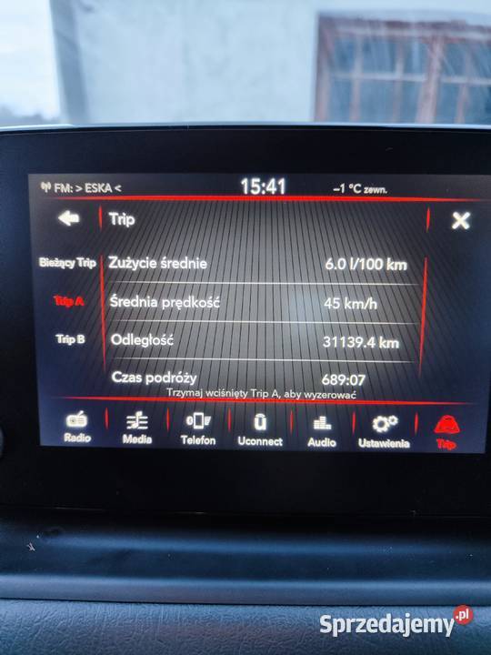 Fiat Tipo 10 CityLife salon Polska poduszka powietrzna Tipo