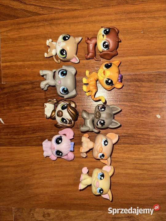 Zestaw 9X orginalne figurki littles pet shop LPS Warszawa