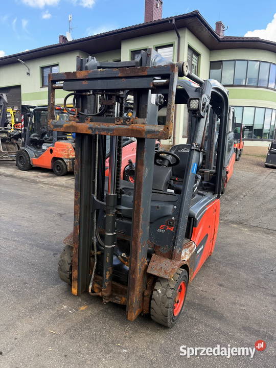 wózek widłowy elektryczny LINDE E1402 EVO wolny łódzkie