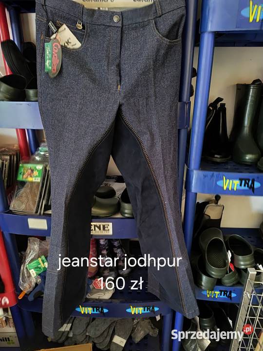 BRYCZESY JEANSTAR JODHPUR 44 Bez wzoru Odzież damska