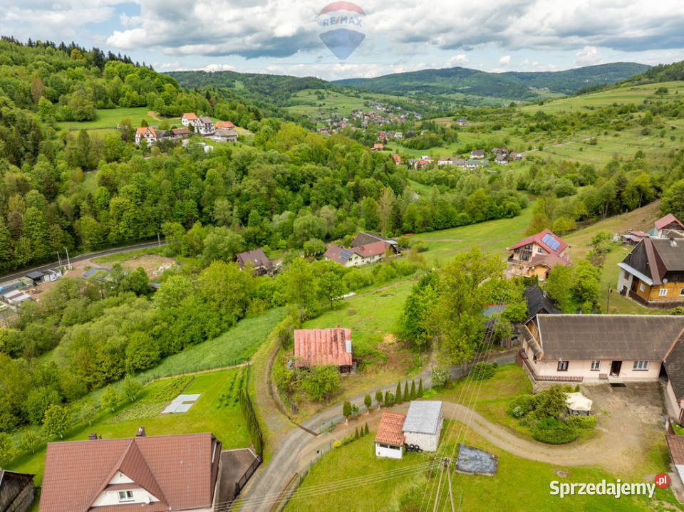 Działka budowlana z pięknym widokiem Łętownia małopolskie