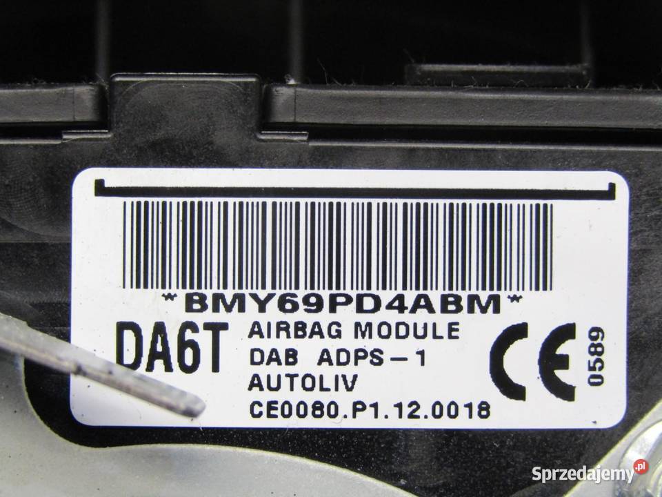 PODUSZKA POWIETRZNA AIRBAG KIEROWCY MAZDA CX3 osobowe