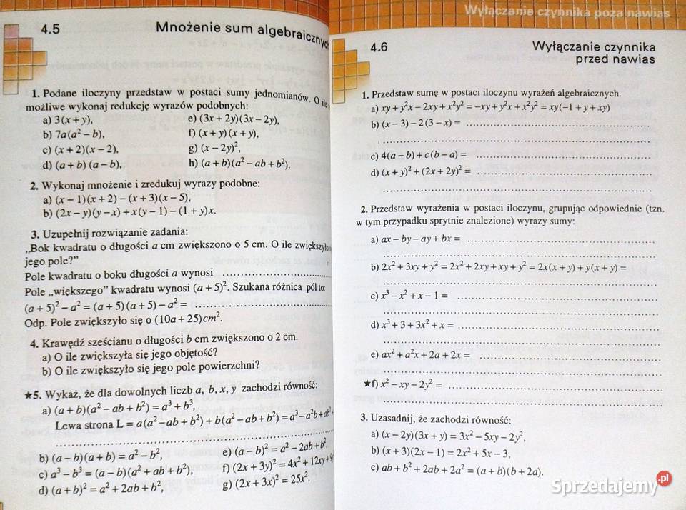 Matematyka 72 Ćwiczenia zadania problemy Jan Chełm