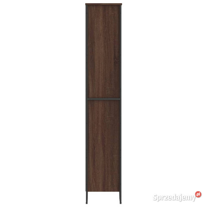 Regał na książki brązowy dąb 80x31x169 WM3295316 Warszawa