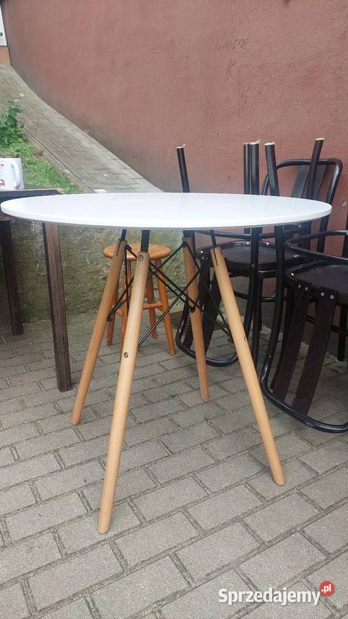 Stół okrągły nierozkładany 75.5cm sprzedam