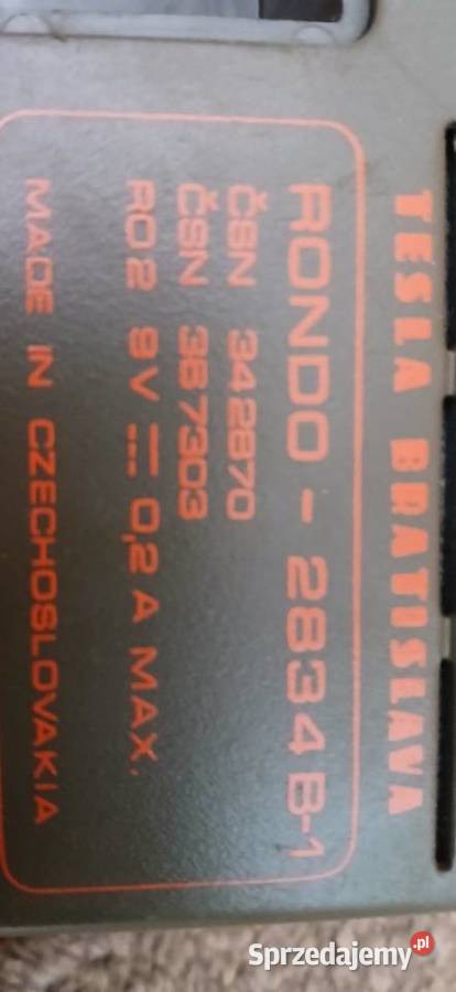 Radio tranzystorowe firmy Tesla Kraków