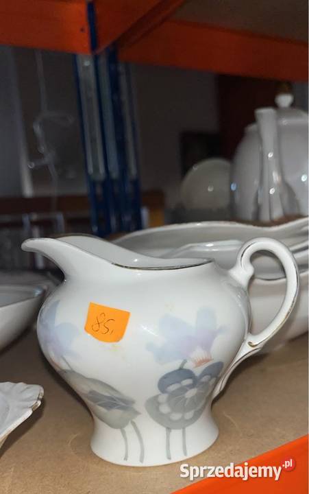 Mlecznik KPM Przebiśniegi dekor Wiinblada Gdańsk