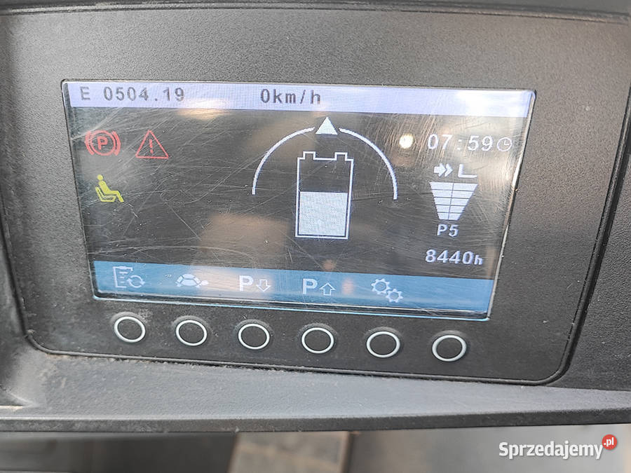 Wózek widłowy elektr Jungheinrich EFG316k 16 t Jungheinrich