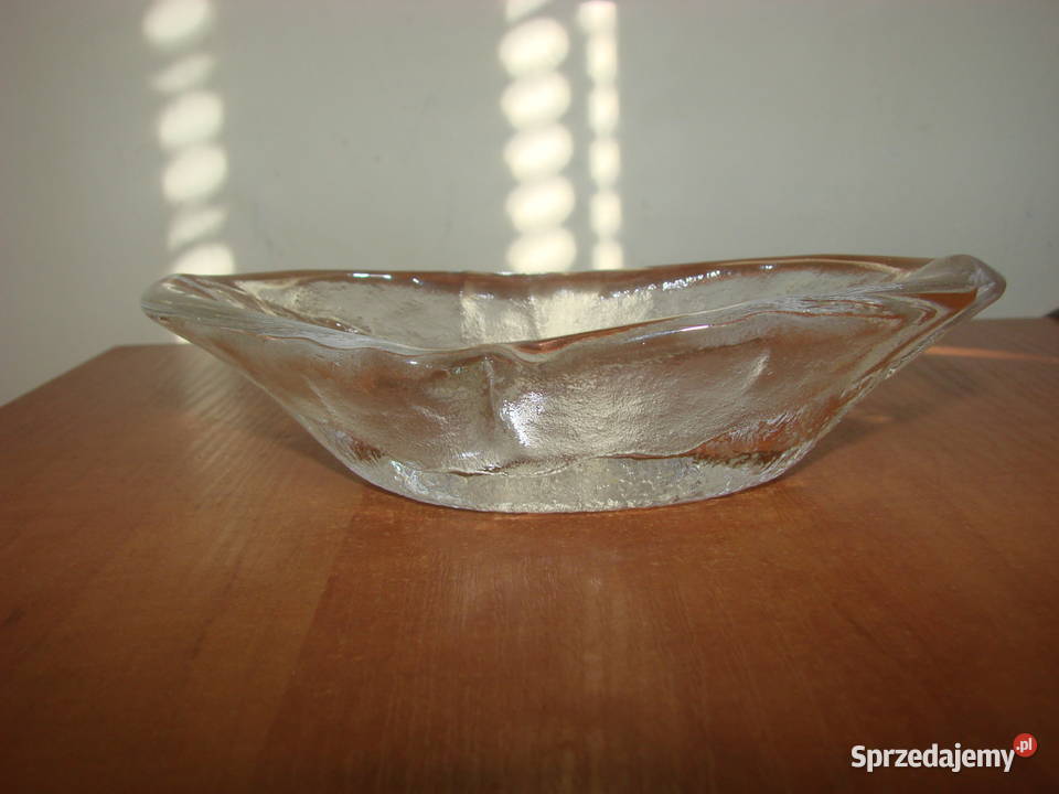 skandynawska miseczka z lanego szkła pomorskie Pruszcz Gdański