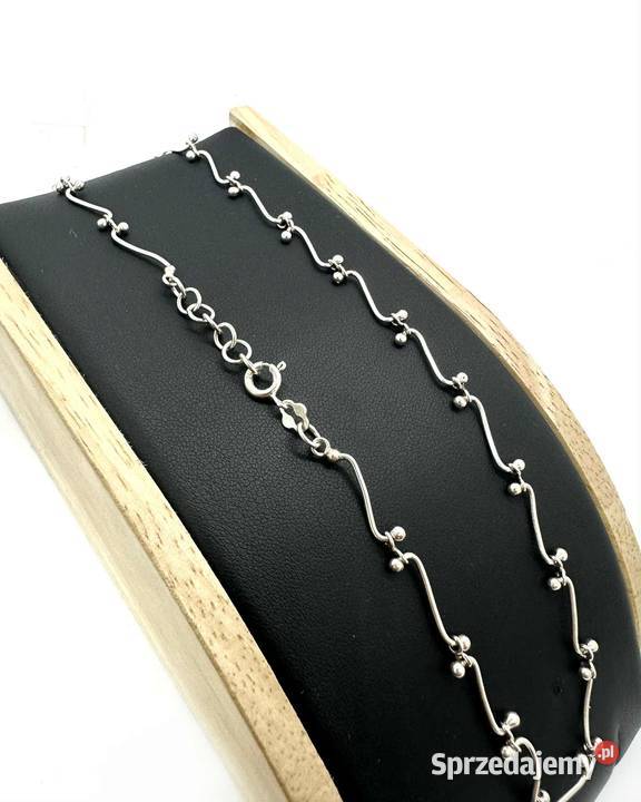Srebrny Łańcuszek Próby 925 706g Długość 41 srebro warmińsko-mazurskie