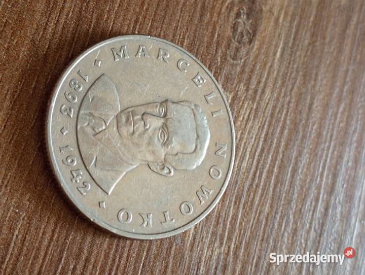 Sprzedam monete 20 zl 1975 bzm Marceli Nowotko Chełm