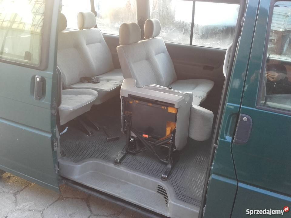 VW T4 25 TDI CARAVELLE 9 osobowy long długi centralny zamek Kwidzyn