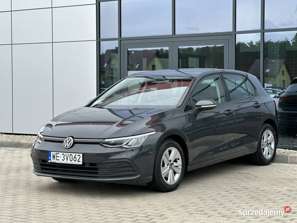 Volkswagen Golf 1Ręka SalonPL FullLED Virtual szary opolskie Kąty Opolskie