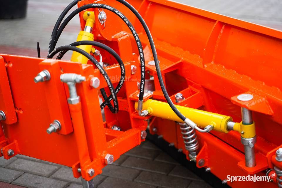 Pług do śniegu prosty 150 hydrauliczny z płytą nieuszkodzony Tajęcina