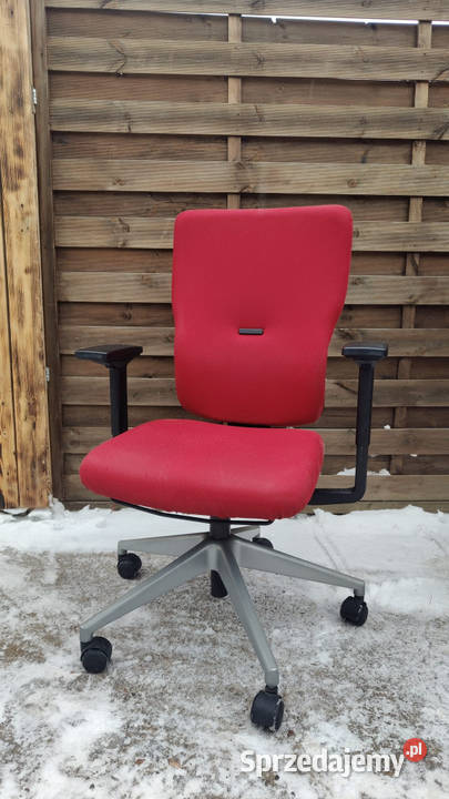 Krzesło Steelcase Lets B czerwone Dostępne 3 Warszawa