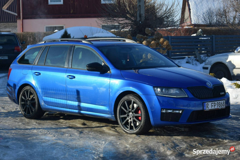 koda Octavia 20TDI RS 2016r Led Navi Skóra 2 KPL Majdan Sieniawski