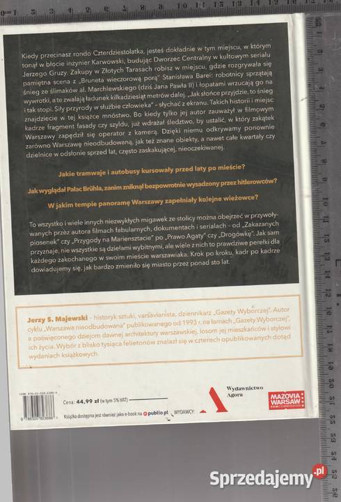 Spacerownik Warszawa w filmie Jerzy S Majewski miękka Pruszków