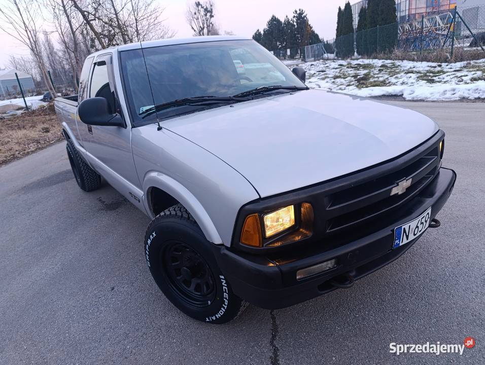 Sprzedam Chevrolet S10 43 V6 4x4 Vat1 240000km Malbork