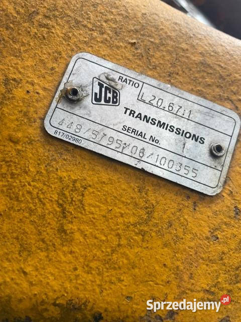 Jcb 526 zwrotnica zwolnica Piasta 448281100027