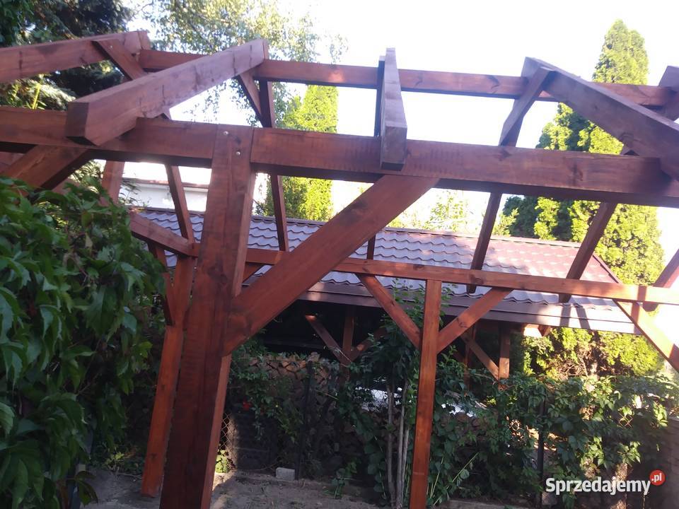 Wiata garażowa 6 x 35 Altany i wiaty Sochaczew