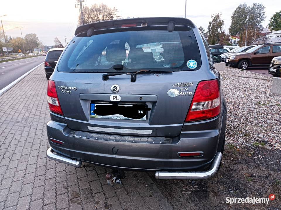 Sorento 4x4 manual zamiana hak Pruszków
