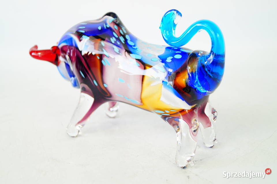Figura Murano style BYK BYCZEK giełda wall Gizałki