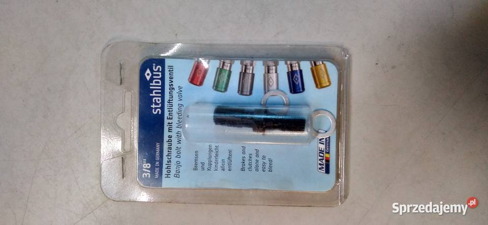 Śruba Banjo z Zaworem Odpowietrzającym Pozostałe