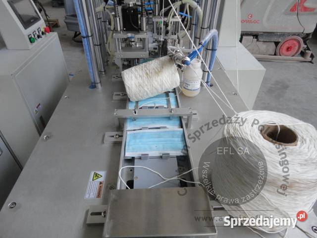 Linia do produkcji maseczek ochronnych Produkcja Magnice